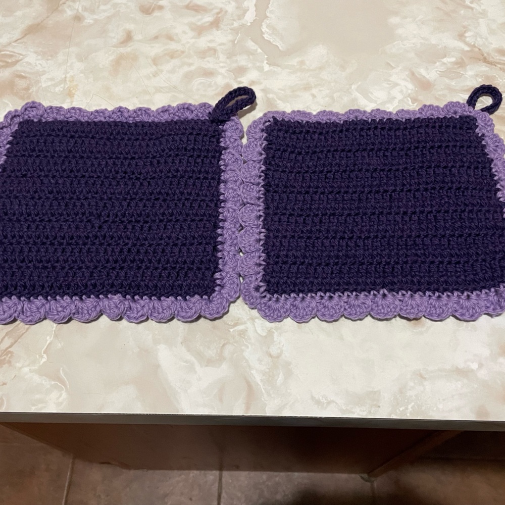 Crocheted Pot Holder